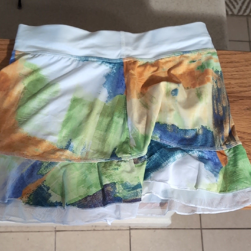 Colorful Abstract Skirt